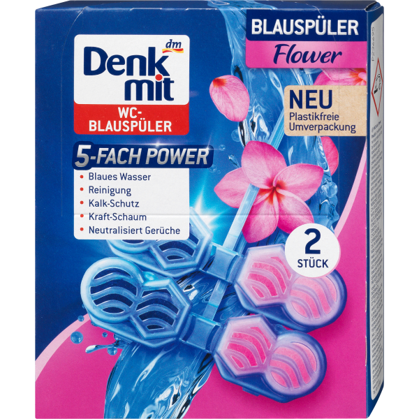 Denkmit туалетний блок для унітазу Flower 2 шт.