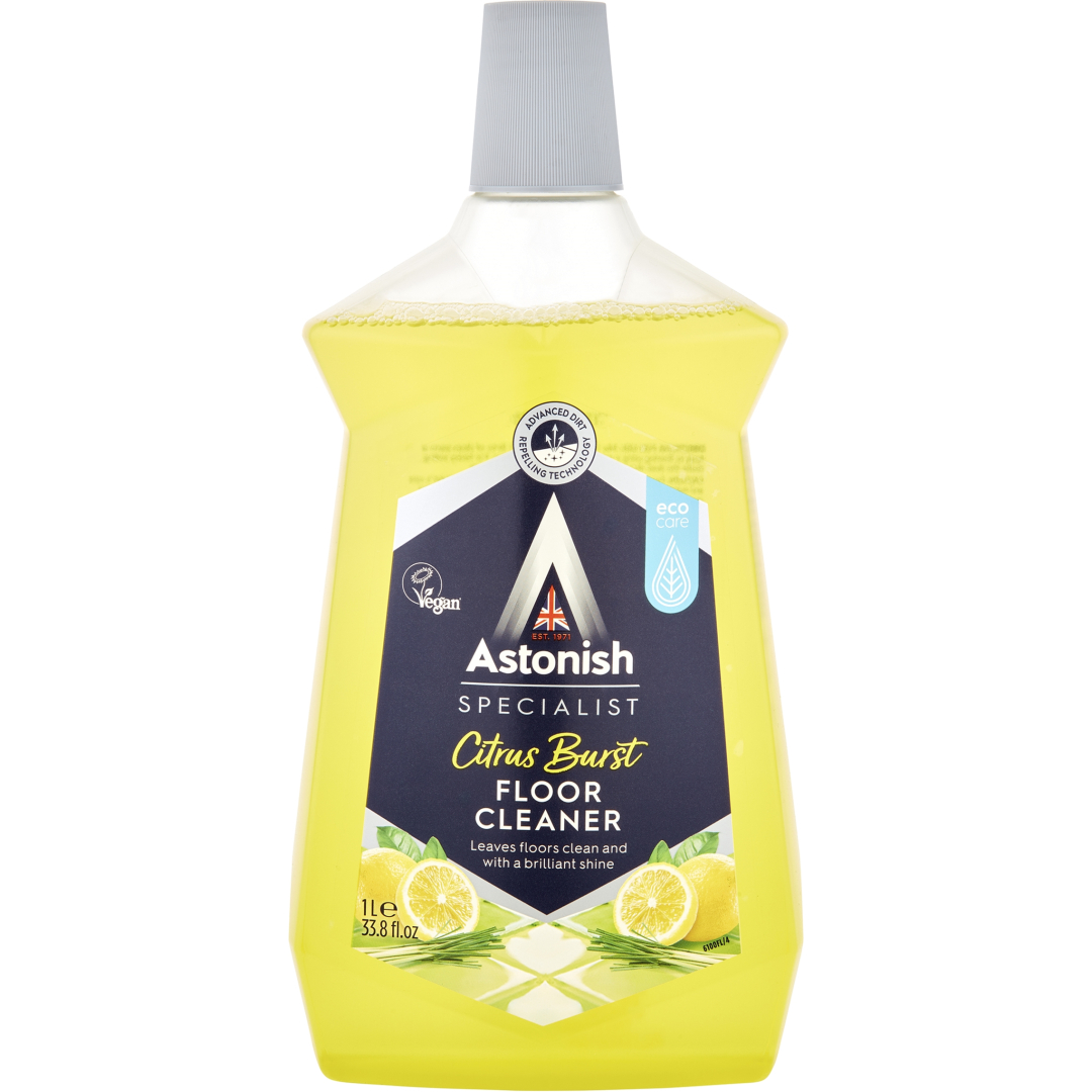 ASTONISH універсальний суперконцентрат для миття підлоги Цитрус, 1000 мл