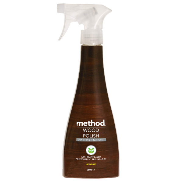 Поліроль для дерева method wood polish almond мигдаль, 353 мл