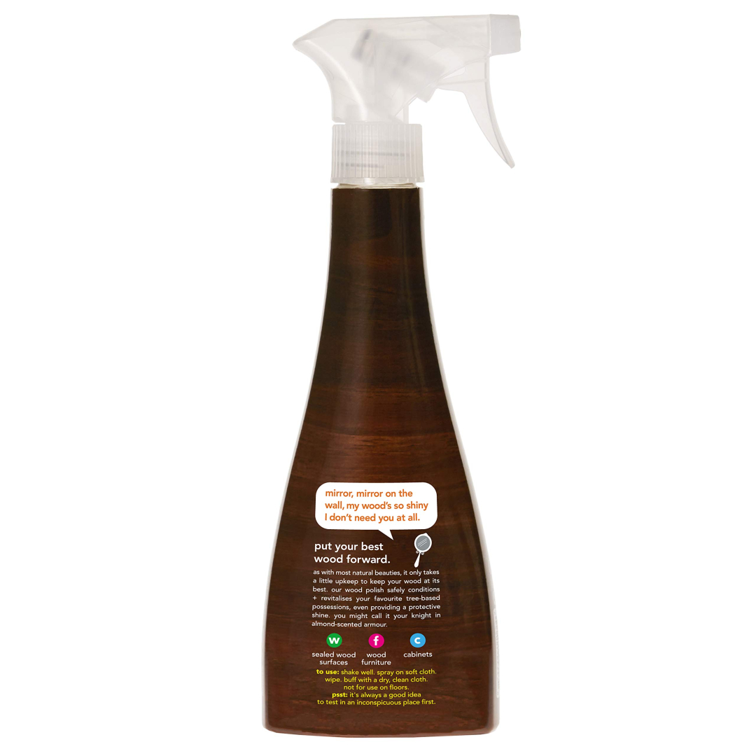 Поліроль для дерева method wood polish almond мигдаль, 353 мл