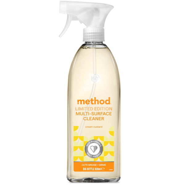 Універсальний засіб для чищення заварний крем Method multi-surface cleaner - limited edition cream custard, 828 мл