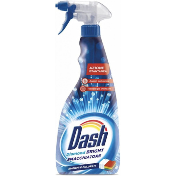 Кисневий засіб для видалення плям Dash Stain Remover Spray Diamond Bright, 750 мл