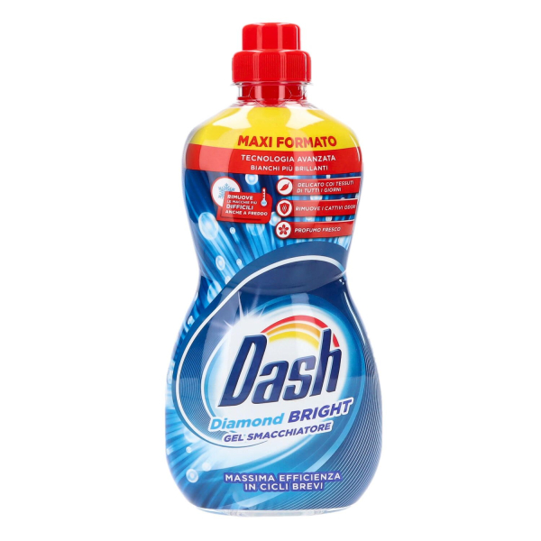 Засіб для видалення плям з білих тканин Dash Diamond Bright Smacchiatore, 800 мл