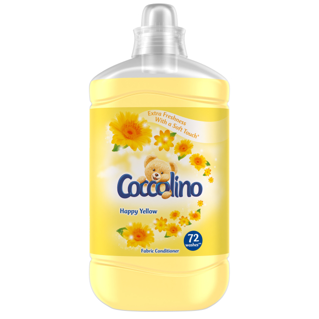 Coccolino кондиціонер для прання Happy Yellow 1,8 л (72 прання) (10.2024 )
