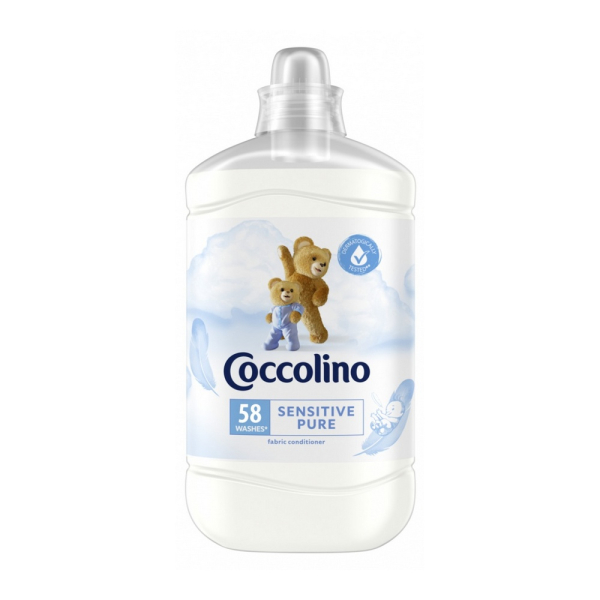 Coccolino кондиціонер для прання Sensitive Pure 1,45 л (58 прань) (04.2024 )