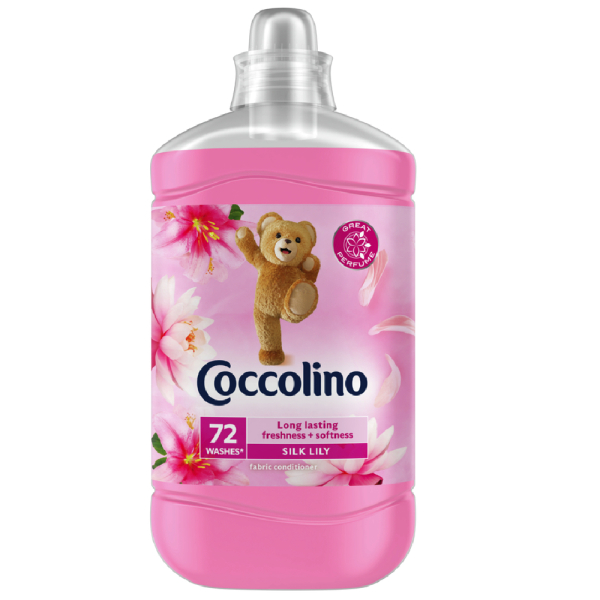 Coccolino кондиціонер для прання Silk Lily 1,8 л (72 прання) (10.2024 )