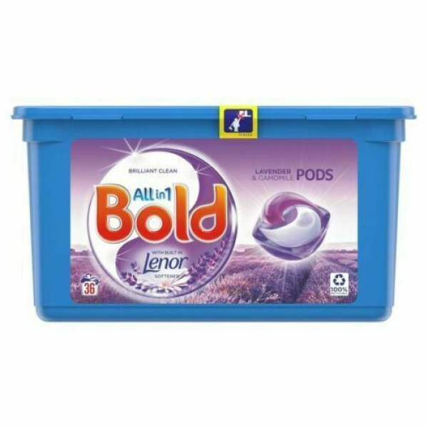 BOLD капсули лаванда і ромашка 36шт