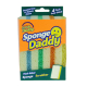 Губка Scrub Daddy двохстороння Sponge Daddy 4 шт