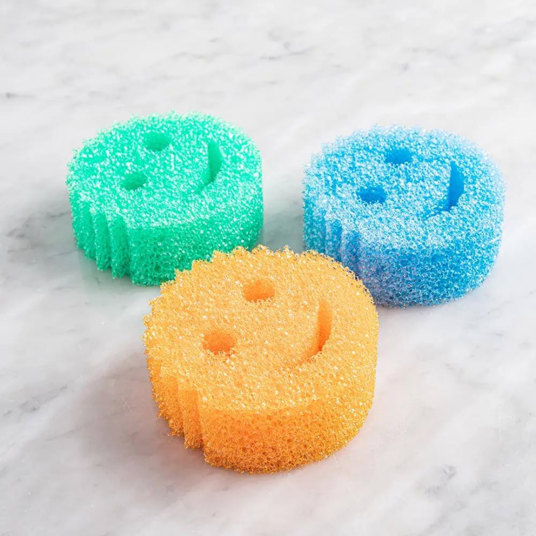 Губка для чищення Scrub Daddy різні кольори, 1шт коробка (блакитна) 