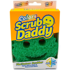 Губка для чищення Scrub Daddy різні кольори, 1шт коробка (зелена)