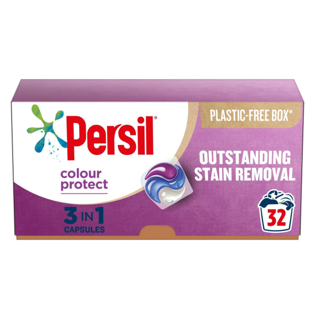 Капсули для прання кольорової білизни PERSIL COLOR 3 в 1, 32 шт