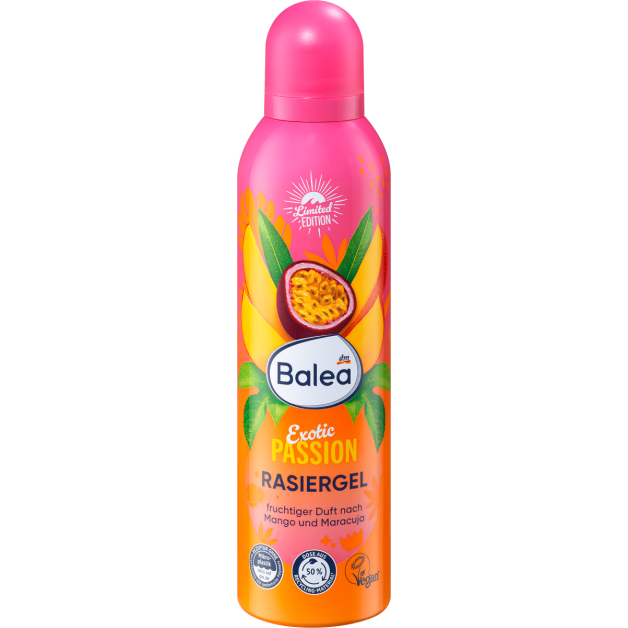 Balea гель для гоління жіночій Rasiergel Exotic Passion - 200 ml