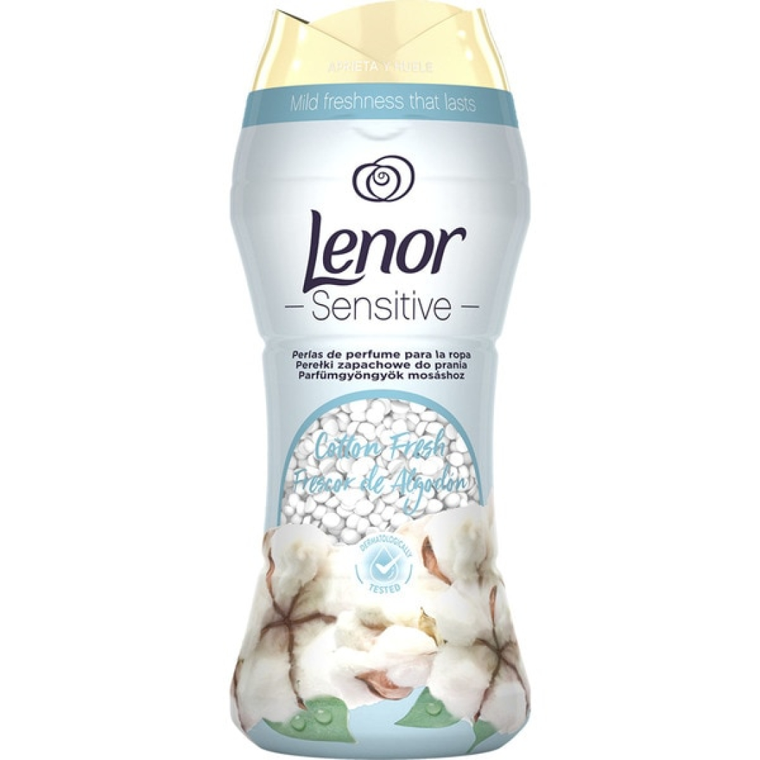 Гранульований кондиціонер Lenor sensitive Cotton fresh, 210 г
