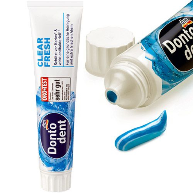 Зубна паста Dontodent clear fresh 125мл