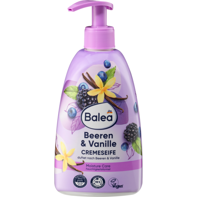 Balea Рідке мило Beeren & Vanille Лісові ягоди та ваніль 500ml