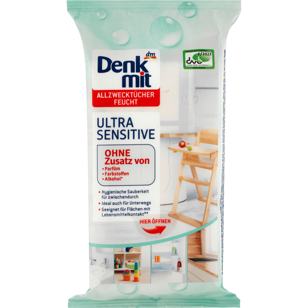 Універсальні серветки Ultra sensetive 50шт