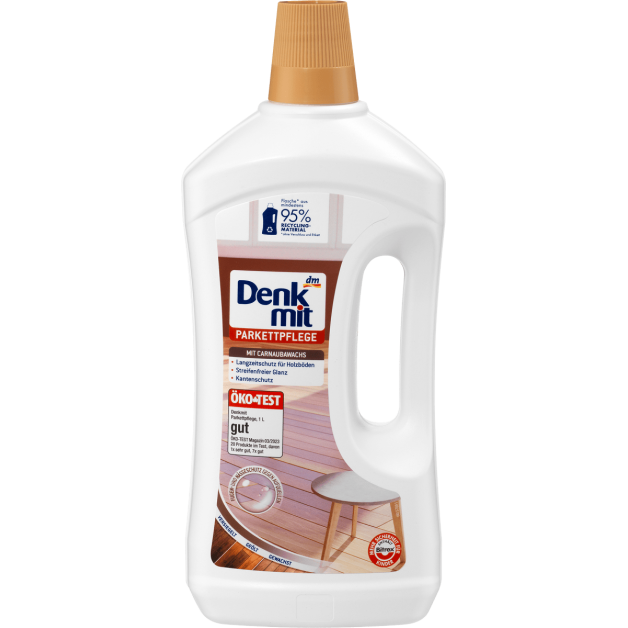 Засіб для миття дерев'яних підлог Denkmit Parkettpflege, 1 L