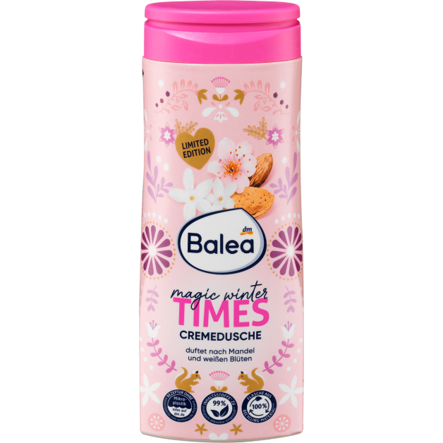 Зволожуючий гель для душу Balea Magic Winter TIMES, 300 мл