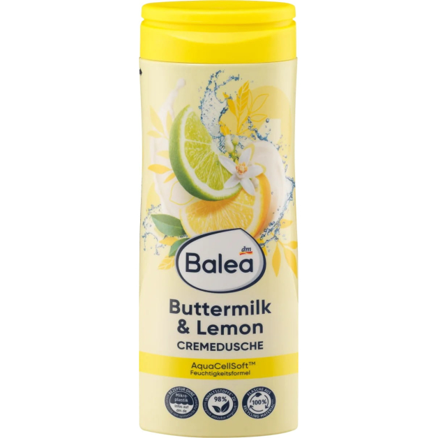 Крем-гель для душу Balea Buttermilk&Lemon, 300 мл