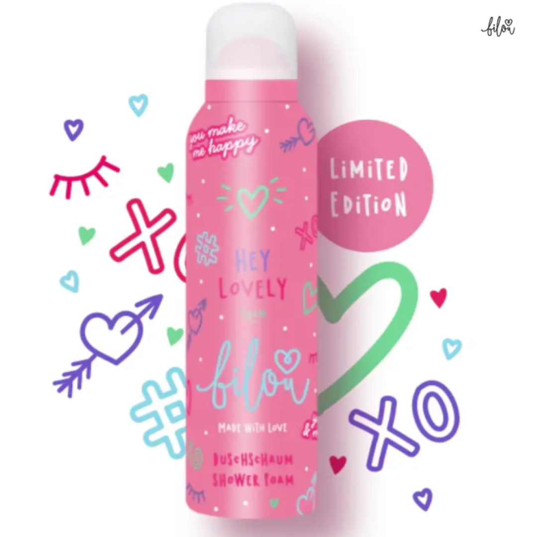 Пінка для душу «Квітково-цитрусовий» Bilou Hey Lovely Shower Foam, 200мл
