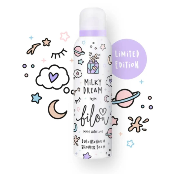 Пінка для душу Bilou Карамельний десерт Milky Dream Shower Foam, 200мл