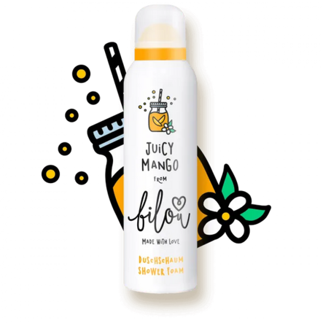 Пінка для душу Bilou Juicy Mango, 200 мл