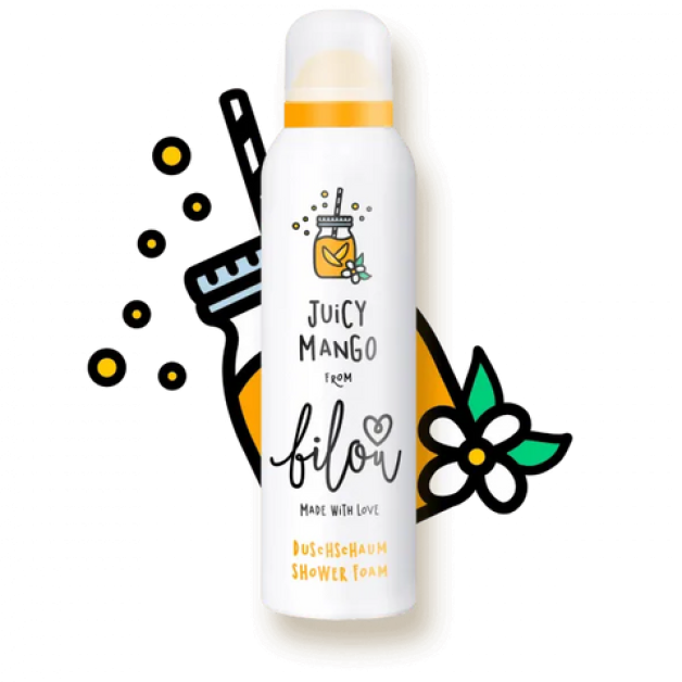 Пінка для душу Bilou Juicy Mango, 200 мл