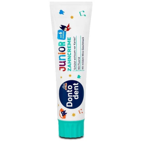 Зубна паста Dontodent "Junior 6+" дитяча, 100 мл