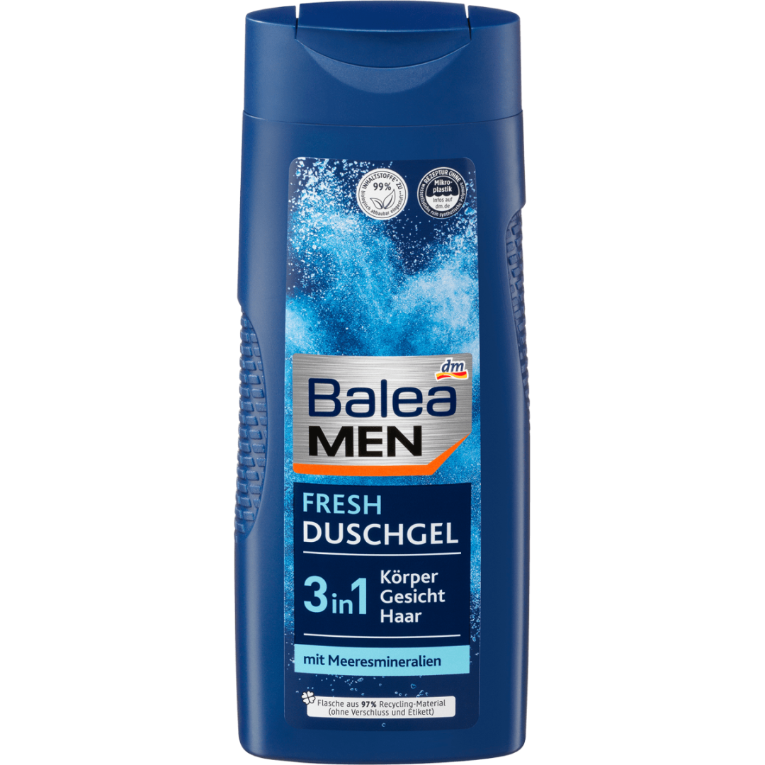 Гель для душу Balea Men 3in1 Fresh 300 мл