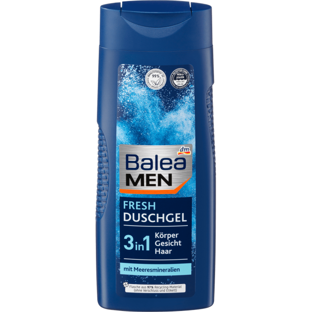 Гель для душу Balea Men 3in1 Fresh 300 мл