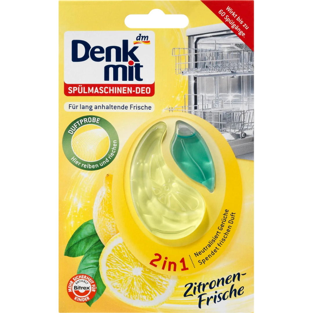 Освіжувач для посудомийки Denkmit Цитрус, 8 мл