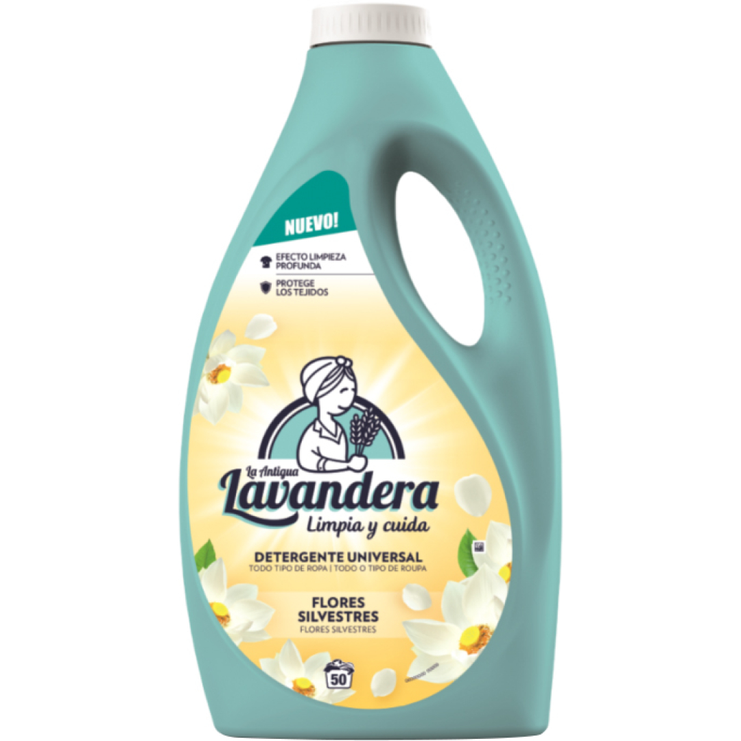 Гель для прання La Antigua Lavandera польові квіти 2.5 л (50 прань)