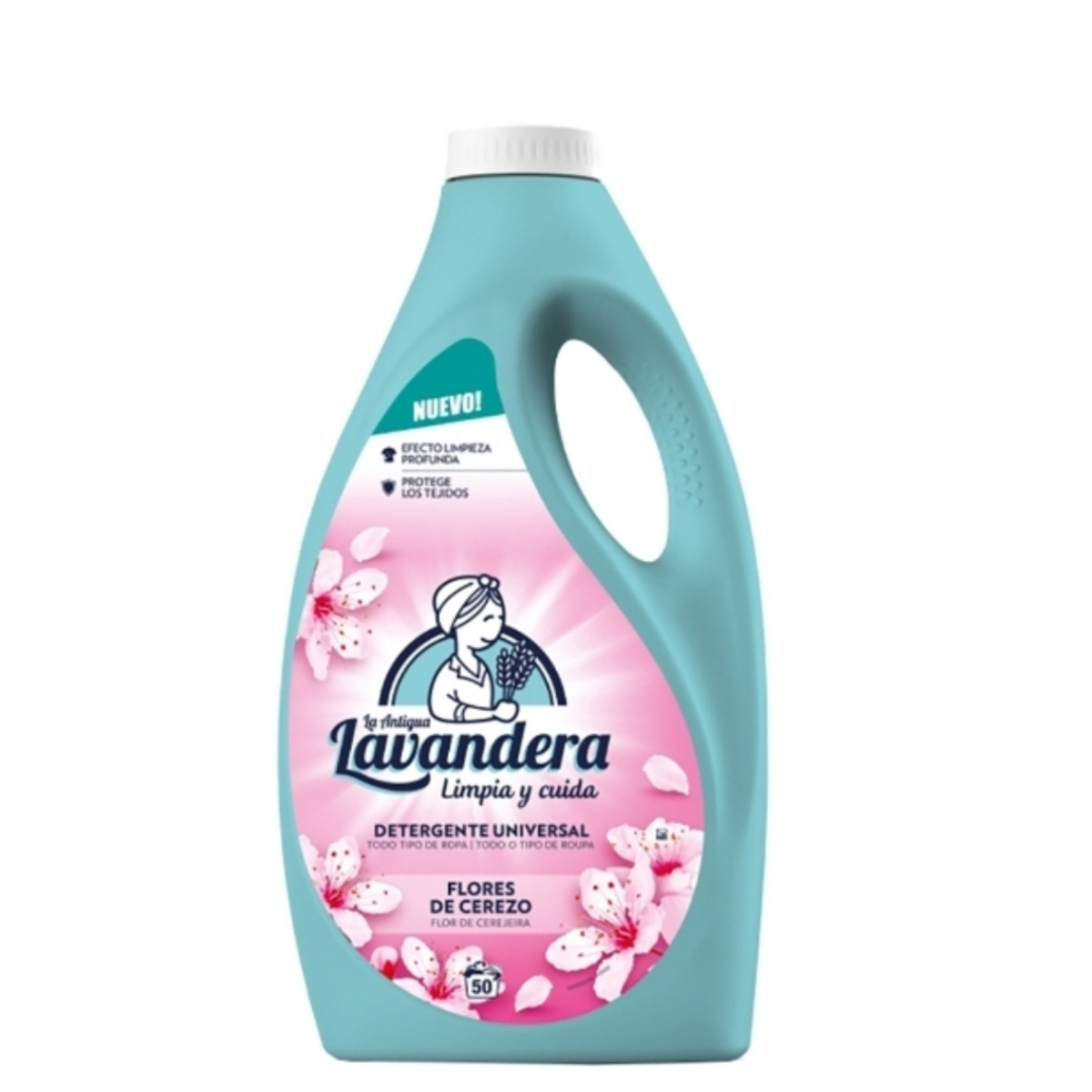 Гель для прання La Antigua Lavandera Floral з ароматом квітів 2.5 л (50 прань)