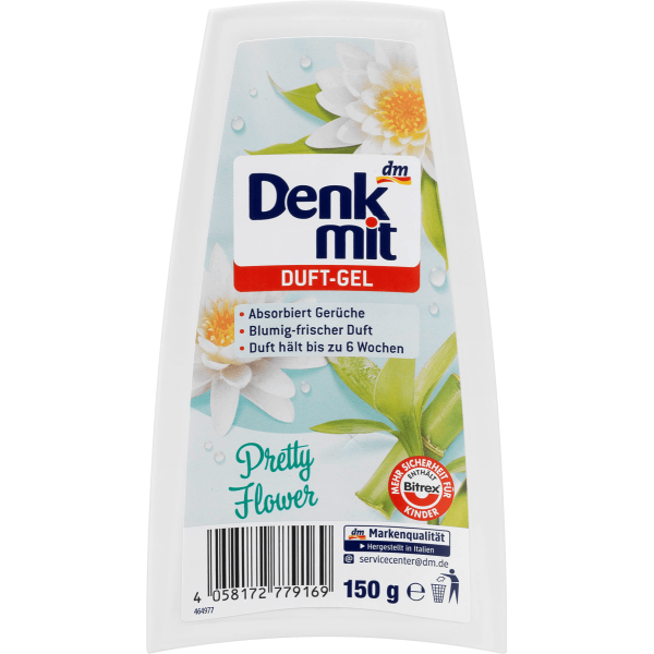 Гелевий освіжувач повітря Denkmit Duft-Gel Pretty Flower 150 гр.