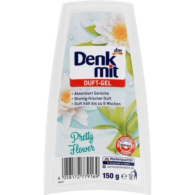 Гелевий освіжувач повітря Denkmit Duft-Gel Pretty Flower 150 гр.