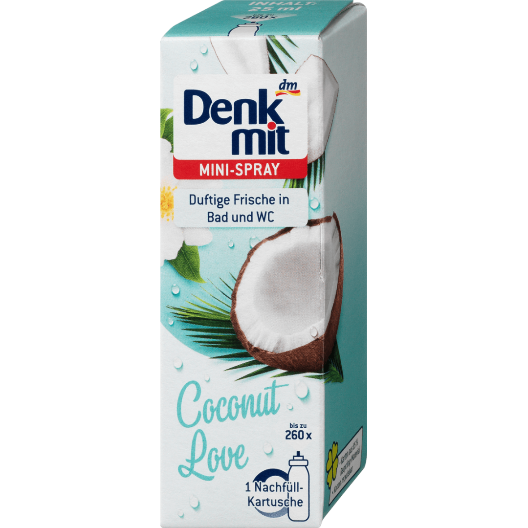 Освіжувач повітря міні-спрей Coconut Love, 25 мл