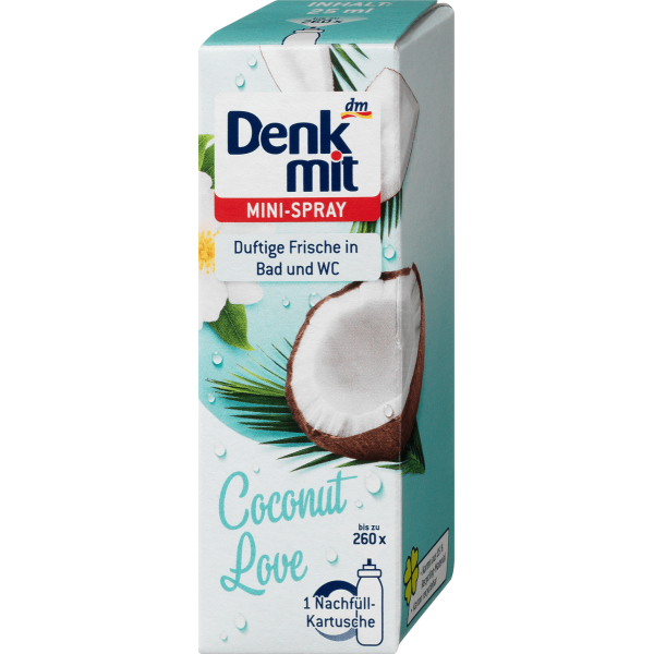 Освіжувач повітря міні-спрей Coconut Love, 25 мл