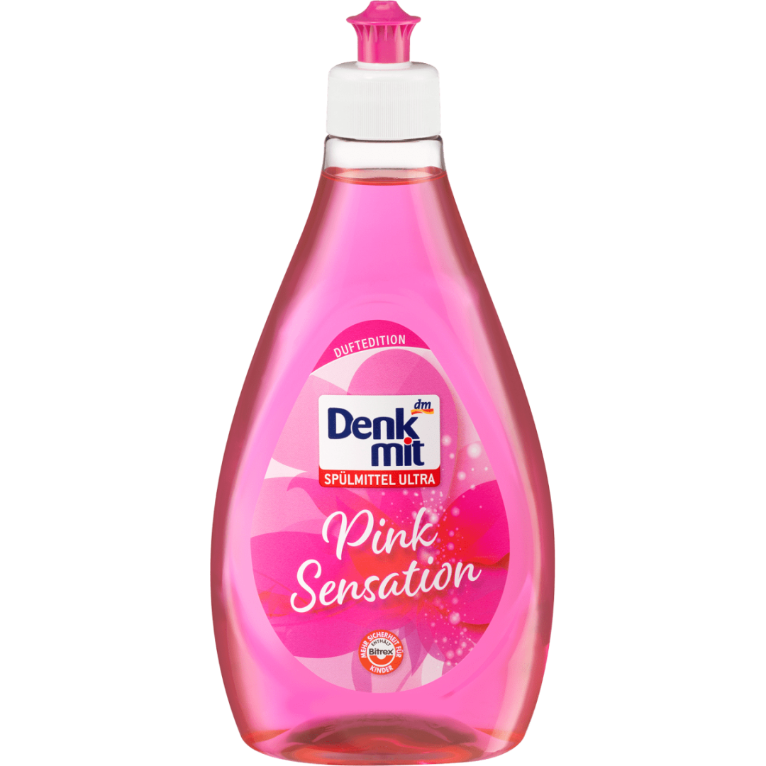 Засіб для миття посуду Spulmittel Ultra Pink Sensation 500мол. Німеччина