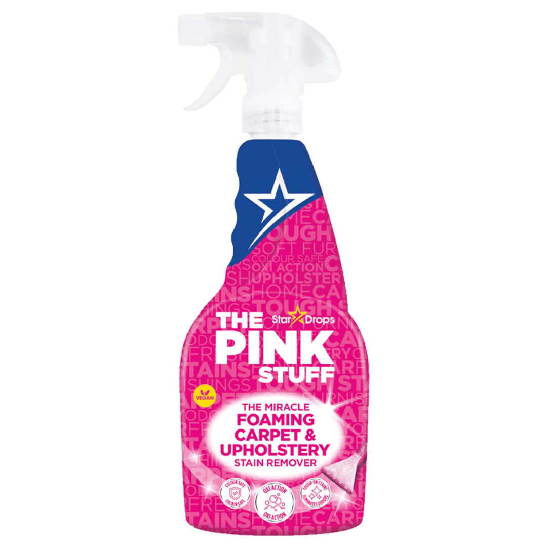 Плямовивідник для килимів і оббивки Pink Stuff, 500 мл