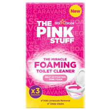 Пінний порошок для очищення туалету The Pink Stuff, 3*100 г