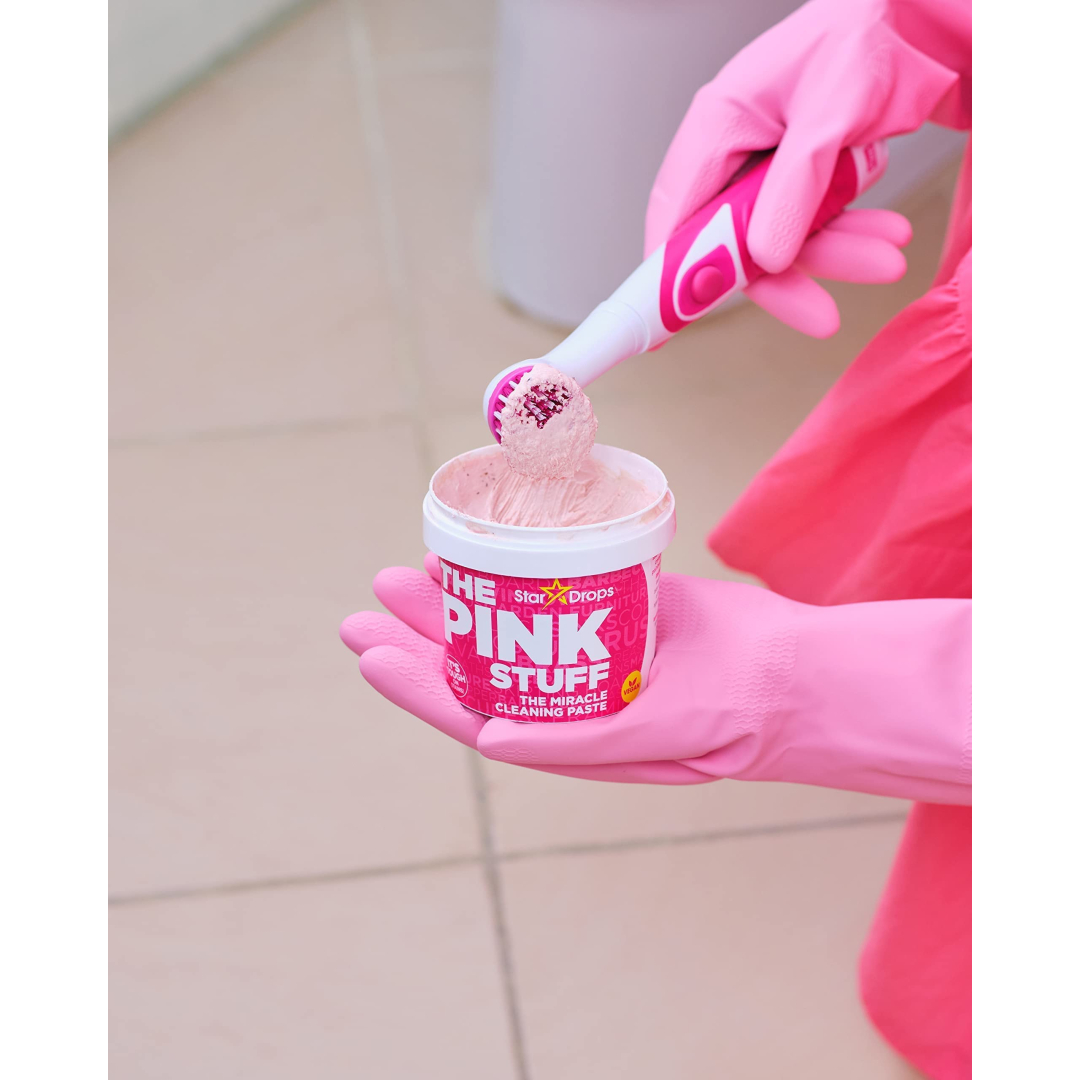 Щітка для прибирання The Pink Stuff Scrubber Kit, 4 насадки