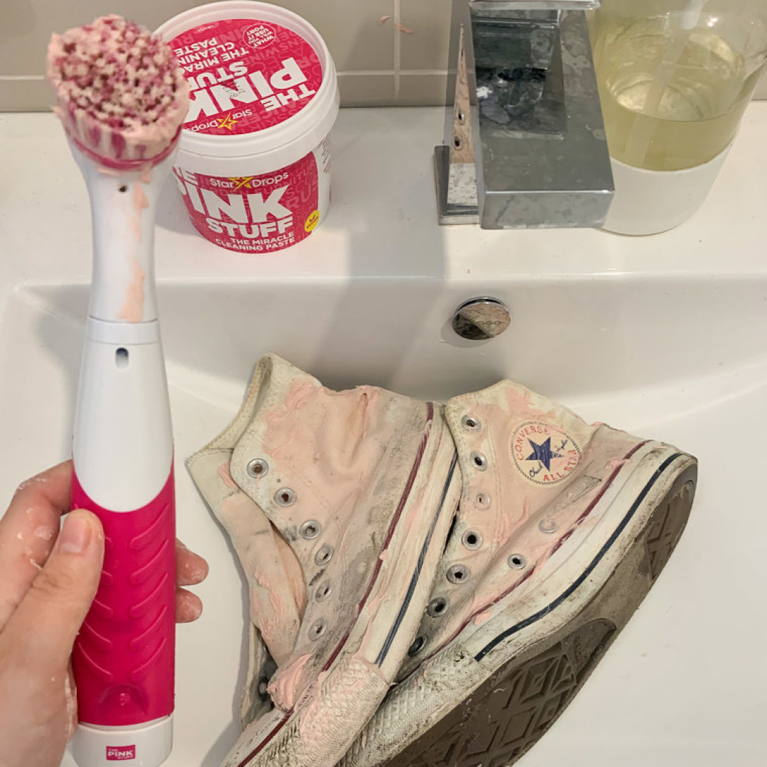 Щітка для прибирання The Pink Stuff Scrubber Kit, 4 насадки