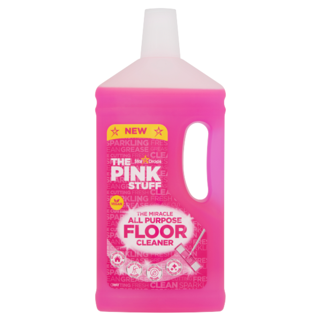 Універсальний засіб для миття підлог Pink Stuff, 1 л: вибір професіоналів