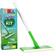 Швабра для миття підлоги Swiffer Kit плюс 8 сухих і 3 вологих серветки для збирання пилу з підлоги Швабра для миття підлоги Swiffer Kit плюс 8 сухих і 3 вологих серветки для збирання пилу з підлоги