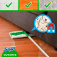 Швабра для миття підлоги Swiffer Kit плюс 8 сухих і 3 вологих серветки для збирання пилу з підлоги Швабра для миття підлоги Swiffer Kit плюс 8 сухих і 3 вологих серветки для збирання пилу з підлоги