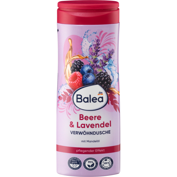 Крем-гель для душу Balea Beere & Lavendel, 300 мл