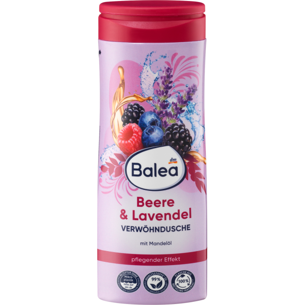 Крем-гель для душу Balea Beere & Lavendel, 300 мл