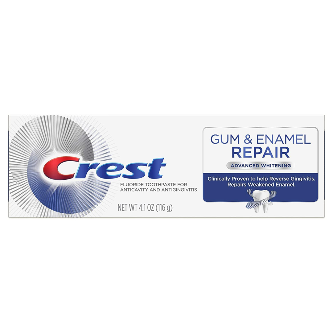Зубная паста  отбеливающая Crest Gum & Enamel Repair Advanced Whitening Toothpaste 116 г.