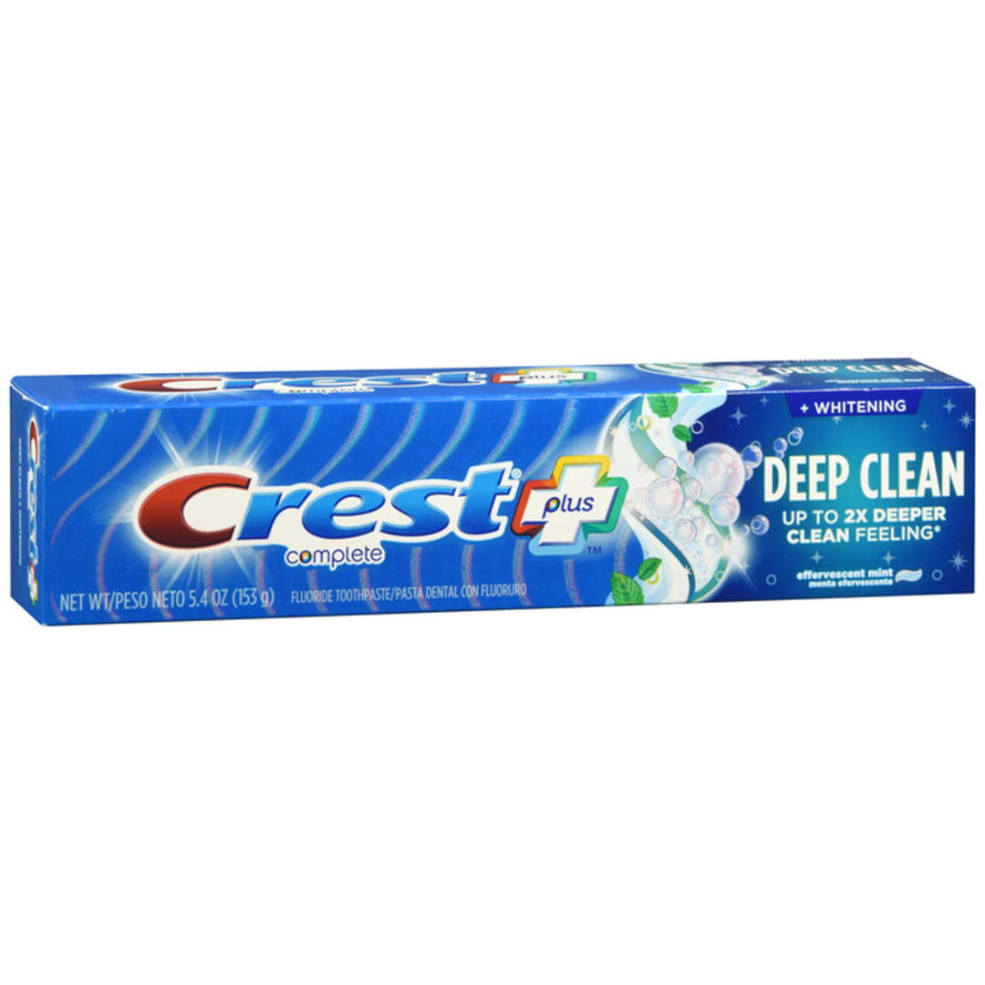 Зубна паста Crest Complete Plus Whitening+Deep Clean Effervescent Mint 153 г.