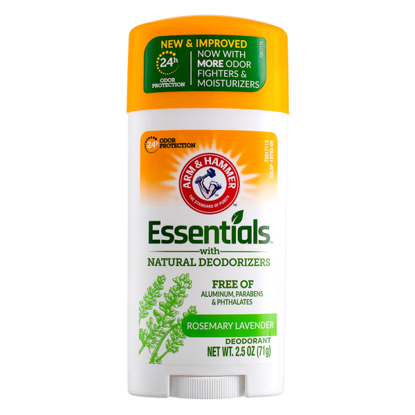 Натуральний дезодорант Arm & Hammer Essentials with Natural Deodorizers Розмарин та лаванда, 71 г